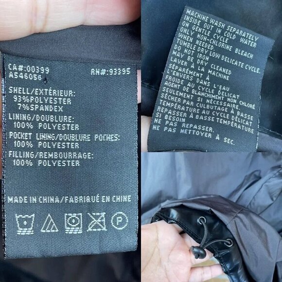 Arctic expedition liquid shine puffer coat with stand collar 2 X - Picture 15 of 15